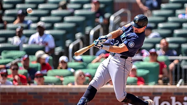 Raliegh hits major league-leading 53rd homer, Mariners rout Braves 18-2 with most runs since 2012