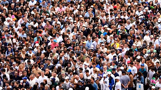 Fans remain stuck in line as US Open final begins because of extra security with Trump attending