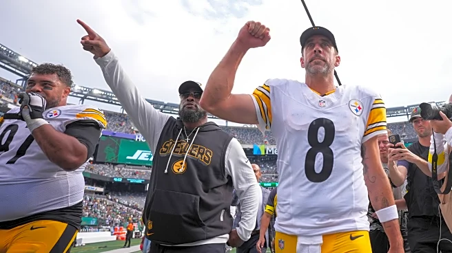 Aaron Rodgers looks right at home vs. Jets in Steelers debut with 4 TD passes in win