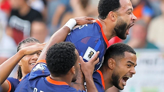 Depay is Netherlands' all-time top scorer with 52 goals, Germany gets first win in WCup qualifying