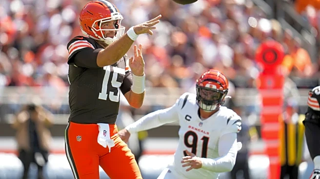 Szmyt's missed kicks, Flacco's interceptions loom large for Browns in 17-16 loss to Bengals