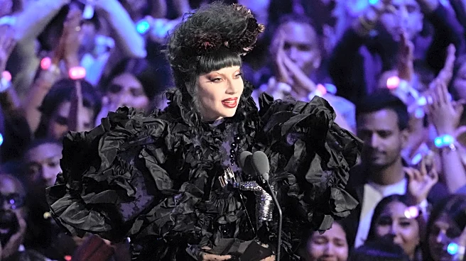 Lady Gaga dazzles at MTV Video Music Awards, which honor Mariah Carey, Ricky Martin and Ozzy