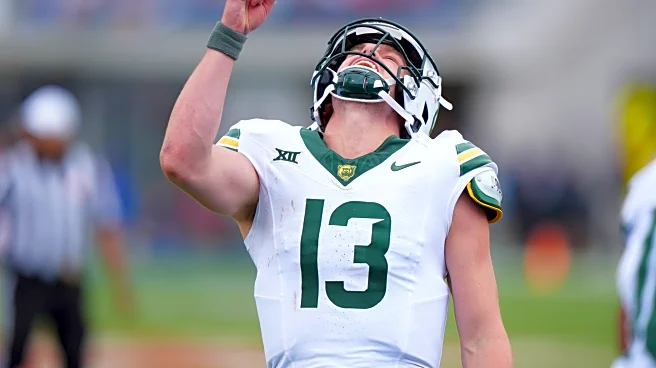 AP Player of the Week: Sawyer Robertson throws for 400 yards again to lead Baylor's comeback vs. SMU