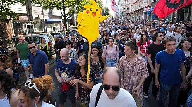 Thousands rally in Serbia and accuse police of brutality at anti-government demonstrations