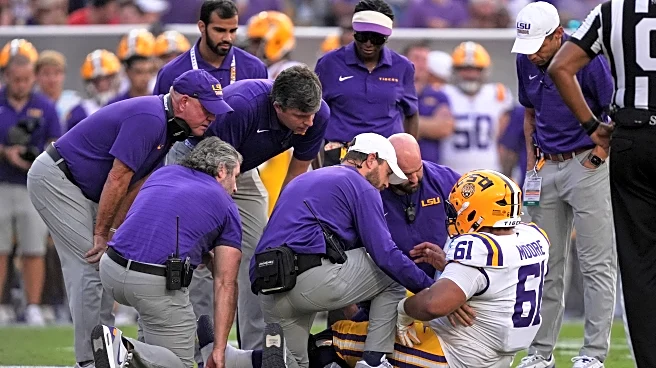 LSU center Braelin Moore and tight end Trey'Dez Green are questionable vs. Florida