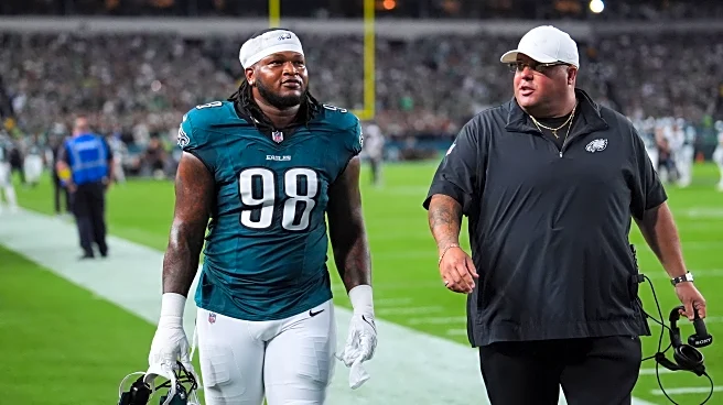 Eagles coach Sirianni declines to say if team will discipline Carter in wake of spitting incident