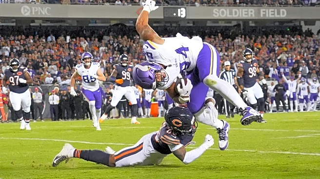 J.J. McCarthy rallies Vikings in 4th quarter of his debut for 27-24 win over Bears
