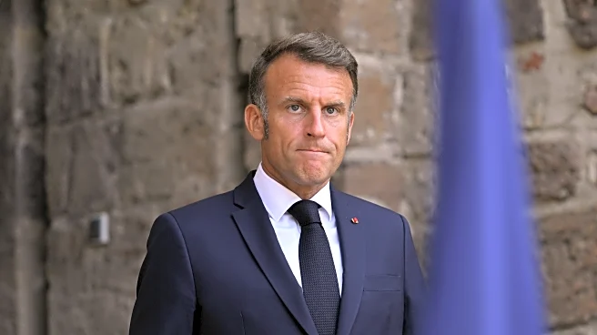 Third leader toppled in 14 months tests Macron and the French Republic itself