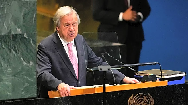 UN chief argues that investing in fighting poverty instead of wars would make a more secure world