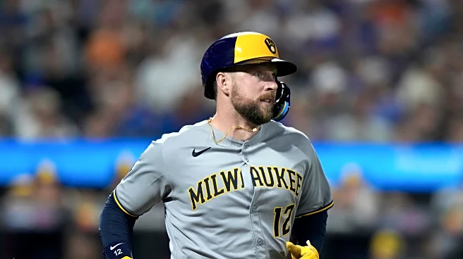 Brewers' Hoskins reinstated after thumb injury, says he's ready to accept limited role