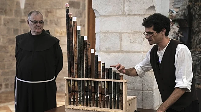 The oldest pipe organ in the Christian world sounds after 800 years of silence
