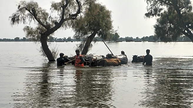 Rescuers in Pakistan scramble to save residents as swollen rivers reach dangerous levels