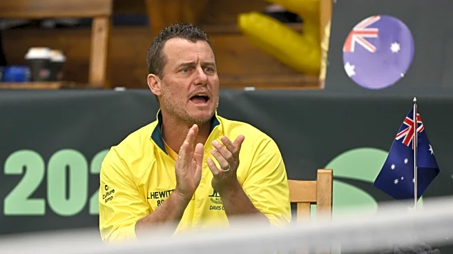Two-time Grand Slam champion Lleyton Hewitt suspended for 2 weeks for pushing anti-doping official