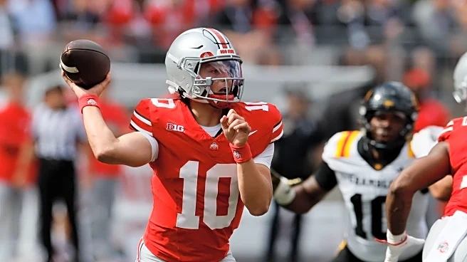 Julian Sayin passes first 2 tests as the quarterback for top-ranked Ohio State