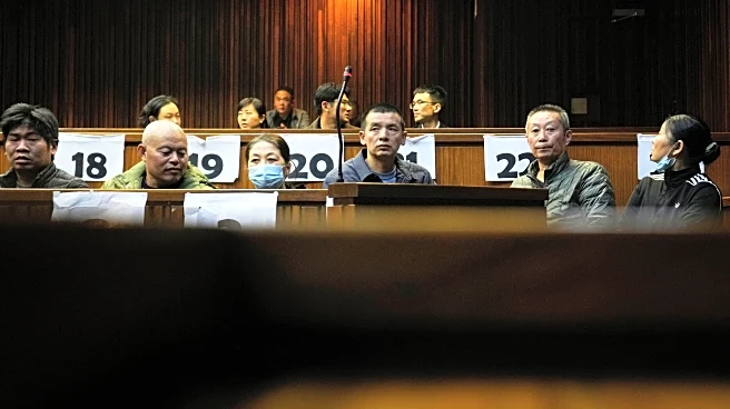 7 Chinese sentenced to 20 years each for trafficking and forced labor in South Africa