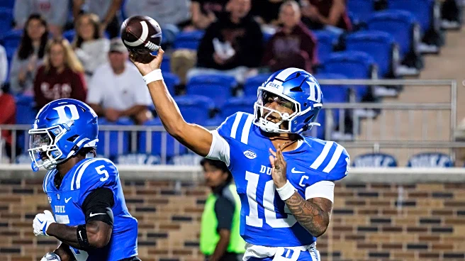 Darian Mensah made a high-profile QB move from Tulane to Duke. Now he'll face his former program
