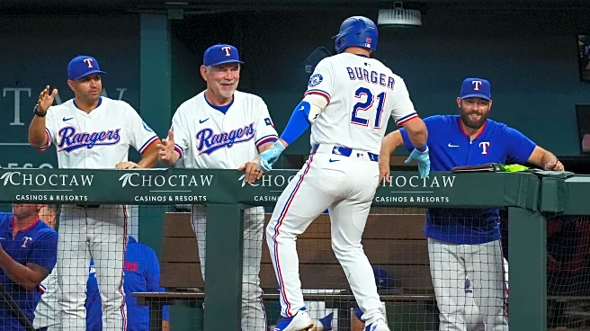Double Burger for Texas as big 1B homers twice in 6-3 win for 3-game sweep of MLB-best Brewers