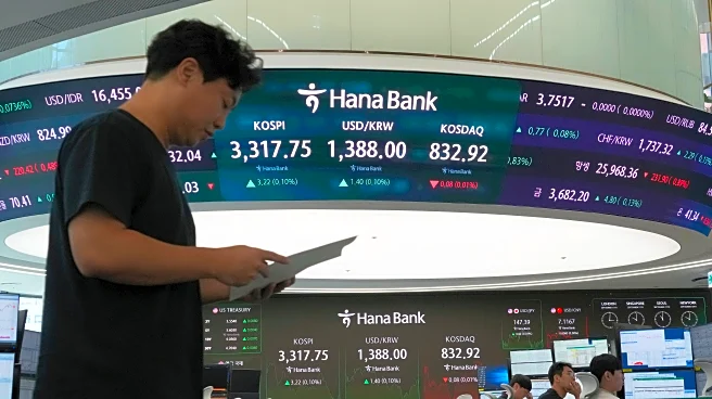 World shares are mostly up after US stocks inch to more records as inflation slows and Oracle soars
