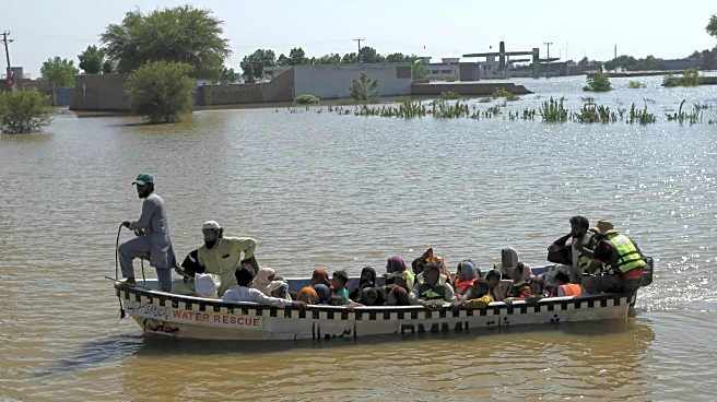 Rescue boat evacuating flood victims capsizes in eastern Pakistan, killing 9