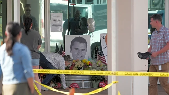 The Latest: Shooter eludes capture after assassinating conservative activist Charlie Kirk