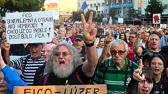 Thousands in Slovakia gather in renewed protest against pro-Russian policies of Prime Minister Fico