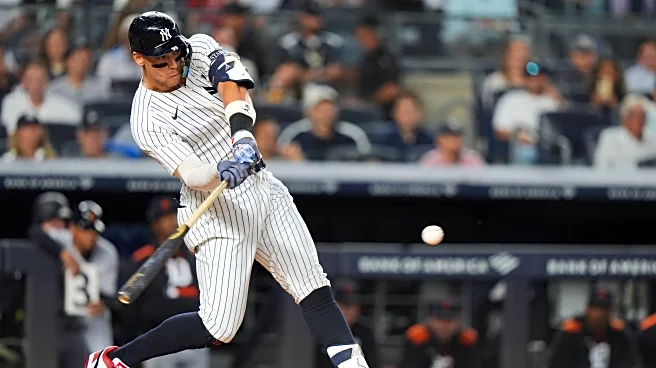 Aaron Judge hits 361st home run to tie Joe DiMaggio for 4th place in Yankees history