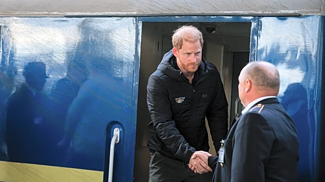 Prince Harry makes surprise visit to Ukraine in support of wounded troops
