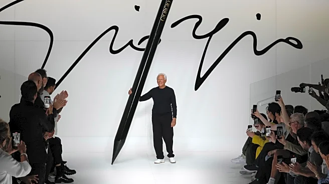 The late Italian fashion designer Giorgio Armani instructs heirs to sell 15% of his empire
