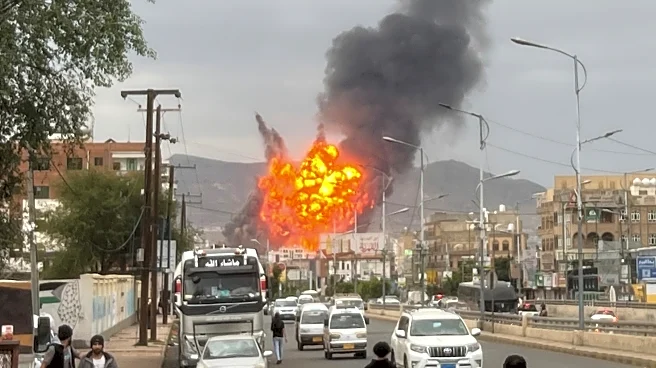 Israeli strikes on Yemen's Houthi rebels damage residential homes, forcing families to live in ruins