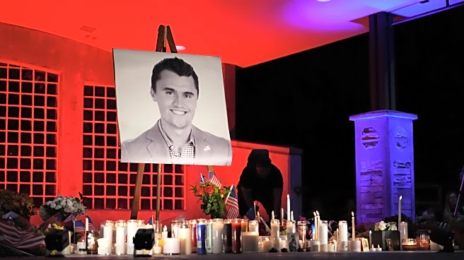 The Latest: A 22-year-old Utah man is charged with murder in Charlie Kirk shooting