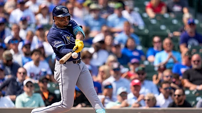 Christopher Morel homers for the Tampa Bay Rays in return to Wrigley Field