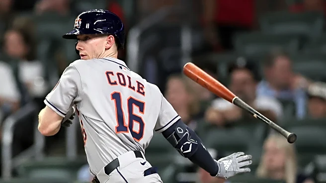 Astros crush Braves 11-3 as Zach Cole homers in first MLB at-bat