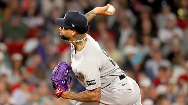 Yankees' Luis Gil pulled after 6 no-hit innings. Reliever Fernando Cruz gives up a homer in the 7th
