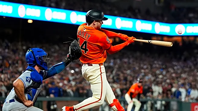 Patrick Bailey's game-ending grand slam sends surging Giants past first-place Dodgers, 5-1