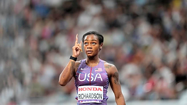 Sha'Carri kicks into overdrive and cruises through opening round at world championships