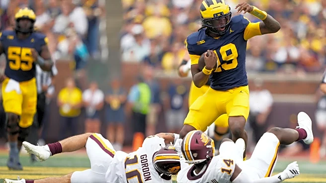 Bryce Underwood and No. 23 Michigan bounce back, beating Central Michigan 63-3 after Oklahoma loss