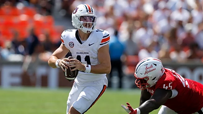 Jackson Arnold accounts for 3 TDs, No. 24 Auburn beats South Alabama 31-15