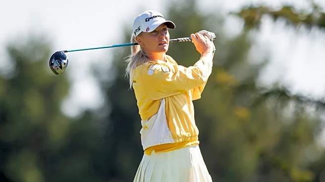 Charley Hull takes 1-shot lead over Jeeno Thitikul at Kroger Queen City Championship