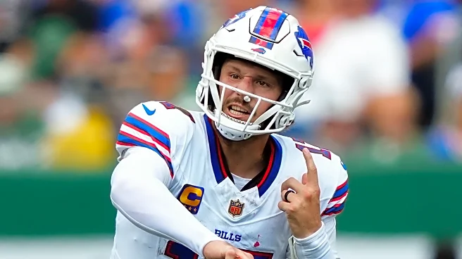 Josh Allen bounces back from bloody nose, leads Bills to easy 30-10 victory over Jets