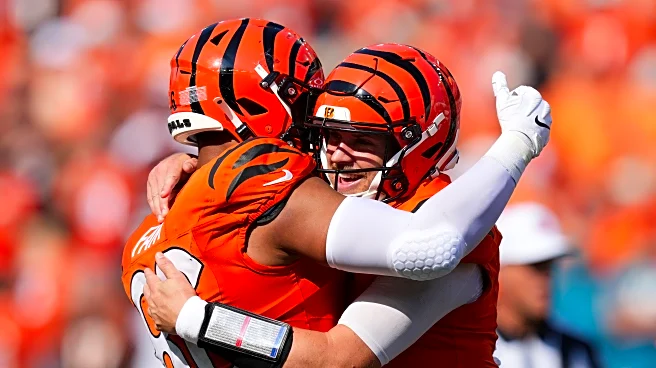 Jake Browning relieves injured Joe Burrow and runs for late TD as Bengals beat Jaguars 31-27