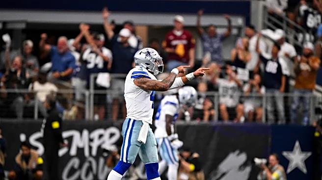 Aubrey ends wild Prescott-Wilson duel with FG as time expires in OT as Cowboys top Giants 40-37