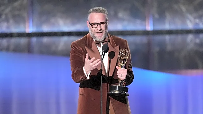 Seth Rogen and Jean Smart are among the early winners at 2025 Emmy Awards