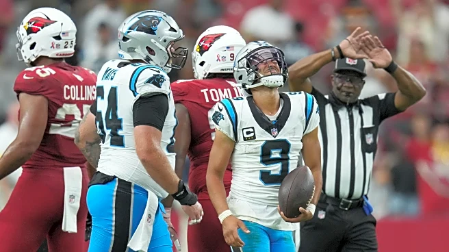 Bryce Young, Panthers come up short with late rally in loss to Cardinals