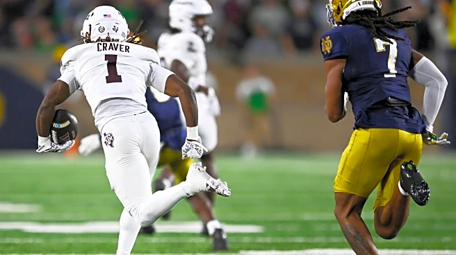 AP Player of the Week: Texas A&M's Mario Craver honored for his career night against Notre Dame