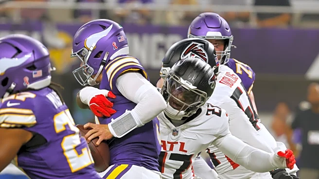 Falcons' rookies shine in dominant defensive win over Vikings