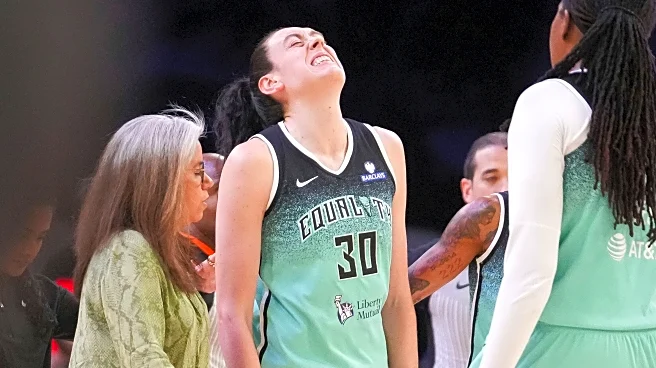 Breanna Stewart has MRI on her left knee, injured in Game 1 win, AP source says