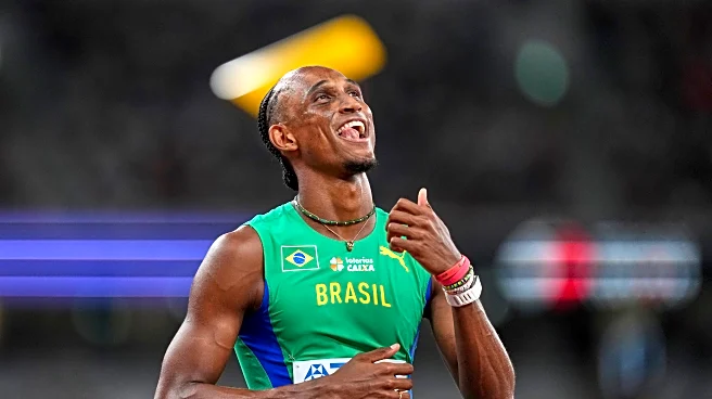 A burn victim as a child, Brazilian hurdler dos Santos explains how track helped save his life