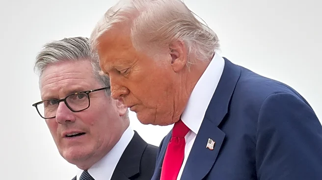 Trump flies in for a UK state visit where trade and tech talks mix with royal pomp