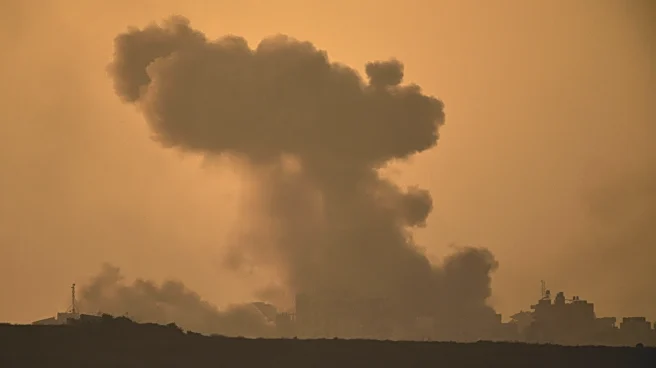 Israel’s defense minister says 'Gaza is burning' after heavy strikes overnight across Gaza City