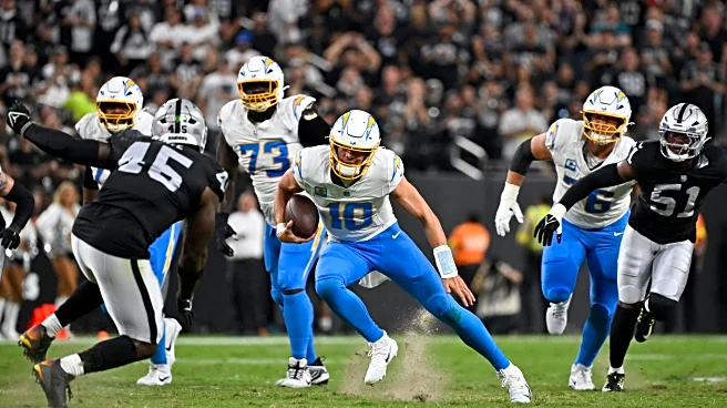 Herbert and strong defense lead Chargers to 20-9 win over Raiders